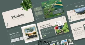Pinaus - Ecology & Environment Keynote Template