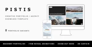 Pistis - Creative Portfolio / Agency Template