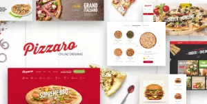 Pizzaro Food Responsive Magento 2 Theme  RTL supported