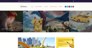 Pokemania - Game Portal Pokemon WordPress Theme