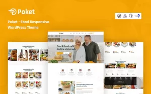 Poket -  Food Responsive WordPress Theme - TemplateMonster