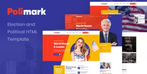 Polimark - Election and Political HTML Template