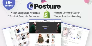 Posture - Multipurpose Responsive Shopify Theme