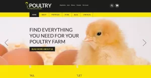 Poultry Farm Supplies WooCommerce Theme - TemplateMonster