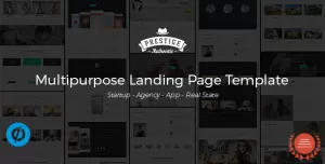 Prestige - Multipurpose Landing Pages Template