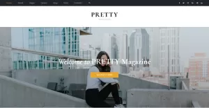 Pretty - Magazine Multipurpose HTML5 Website Template