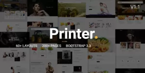 Printer - Responsive Multi-Purpose Drupal Theme
