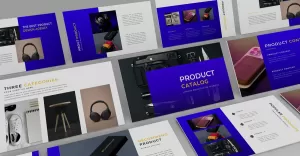 Product Design - Product Catalog PowerPoint Presentation Template