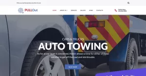 PullOut - Auto Towing Moto CMS 3 Template - TemplateMonster