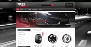 Quality Wheels and Tires Shopify Theme - TemplateMonster