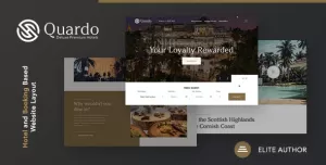 Quardo  Deluxe Premium Hotels Joomla Template