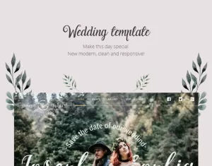 QueenFlowers - Wedding WordPress Theme - TemplateMonster