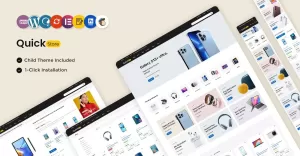 Quickstore – Mega Shop Multipurpose Elementor WooCommerce Store