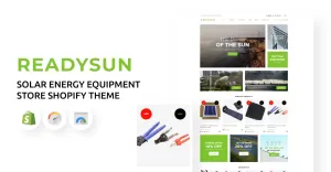 ReadySun - Solar Energy Equipment Store Shopify Theme