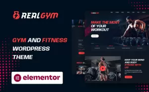 RealGym - Fitness and Gym Wordpress Theme - TemplateMonster
