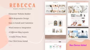 Rebecca - WordPress Blog and Shop Theme