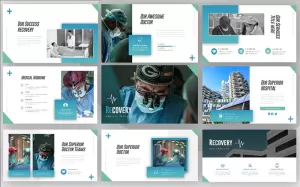 Recovery Medical PowerPoint template - TemplateMonster
