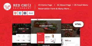 Red Chili - Restaurant HTML5 Template