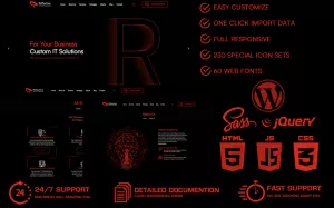 Reflective - It Solutions & Software Engineering WordPress Theme