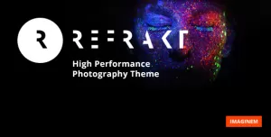 Refrakt  Photography Theme for WordPress
