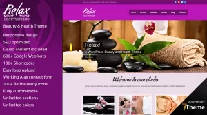 Relax - Beauty and Health WordPress Theme