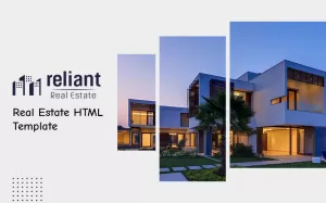 Reliant - Real Estate HTML-webbplatsmall - TemplateMonster