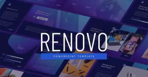 Renovo - Tech Theme Powerpoint Template - TemplateMonster