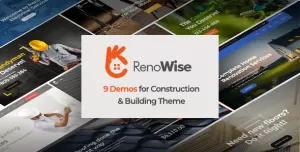 RenoWise - Construction & Building WordPress Theme