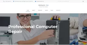 Repair Fix - Computer Repair Company HTML5 Website Template