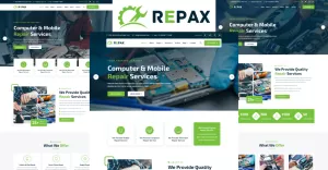 Repax - Computer And Mobile Repair HTML5 Template