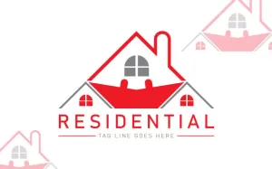 Residential Logo Template - Hotel Logo - TemplateMonster