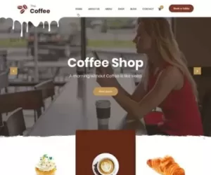 Responsive coffee WordPress theme for coffee shop sites  SKT Themes