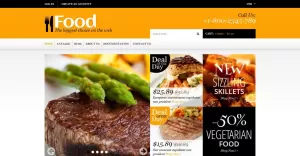 Responsive Food Store Shopify Theme