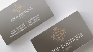Restaurant - Business Card - Food Boutique - Logos & Graphics