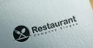 Restaurant Company Logo For Fresh Food. - TemplateMonster
