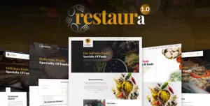 Restaurant HTML    Restaura for Restaurant, Food & Cafe
