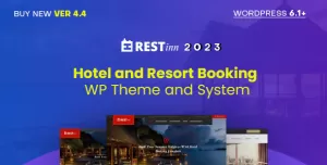 Restinn- Hotel Booking WordPress Theme (One Page and Multipage)