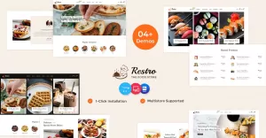 Restro - Sushi, Japanese, Chinese Restaurants Store OpenCart Theme