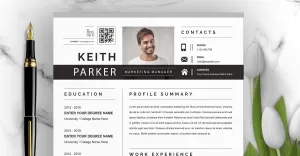 Resume Template Word  Mac Pages Layout - TemplateMonster