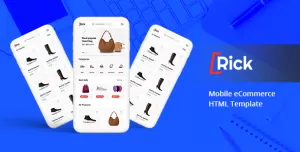 Rick – Bootstrap Mobile eCommerce HTML Template