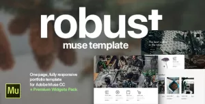 Robust  Coffee, Architect, Creative Portfolio Template for Adobe Muse CC