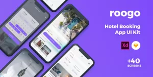 Roogo - Hotel Booking UI Kit