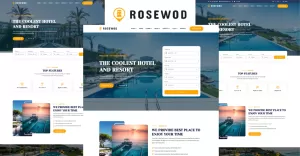 Rosewod - Hotel & Resort HTML5 Template - TemplateMonster