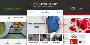 Royal Shop - OpenCart 2 & 3 Responsive Theme