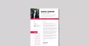 Sadia Get a Job Resume Template