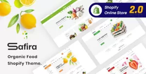 Safira – Clean Organic Food Store Shopify Theme