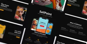 SailPoint  HTML Product Landing Page