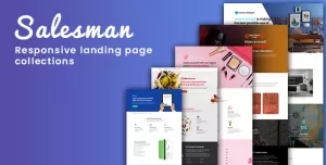 Salesman - Collection of Responsive Landing Page Templates