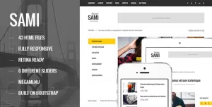 SAMI - Responsive Magazine/Blog HTML Template