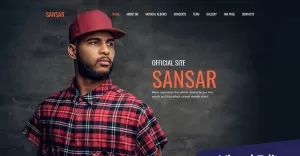 Sansar - Singer Premium Moto CMS 3 Template - TemplateMonster